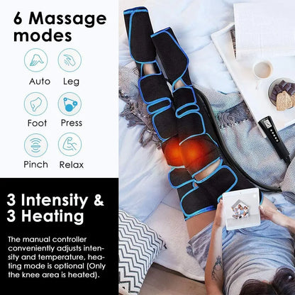 MobilityEnhancer 360° Heated Air Compression Leg Massager