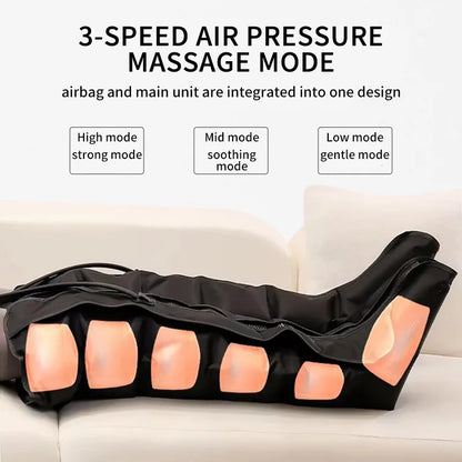MobilityEnhancer AirWave Full-Leg Compression Massager
